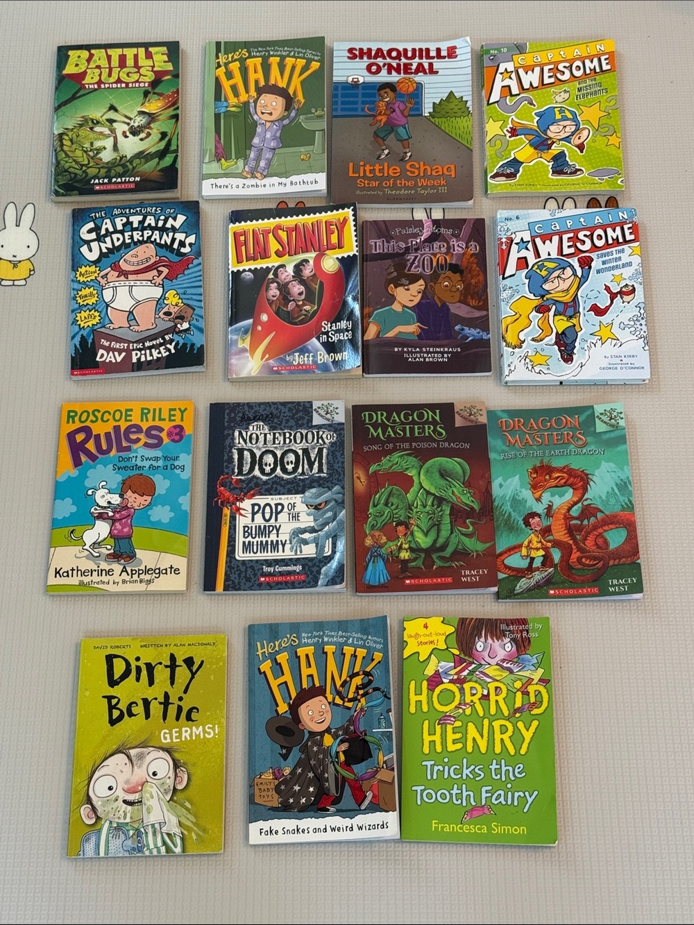 Lot of 15 chapter books summer reading elementary novels Dragon Masters more